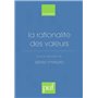 La rationalité des valeurs