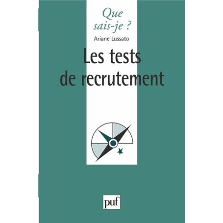 Les tests de recrutement
