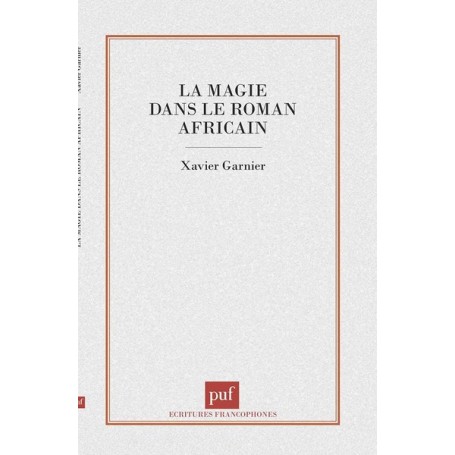 La magie dans le roman africain