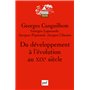 Du développement à l'évolution au XIXe siècle