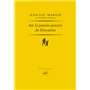 Sur la pensée passive de Descartes