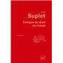Critique du droit du travail
