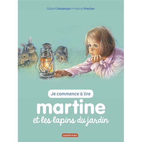 Martine et les lapins du jardin