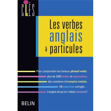 Les verbes anglais à particules