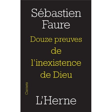 douze preuves de l'inexistance de dieu