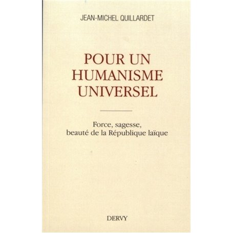 Pour un humanisme universel
