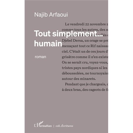 Tout simplement...humain