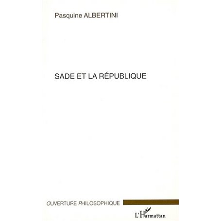 Sade et la république
