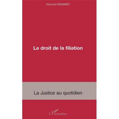 Le droit de la filiation