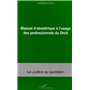 Manuel d'obstétrique à l'usage des professionnels du Droit