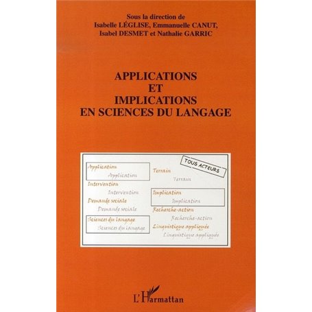 Applications et implications en sciences du langage