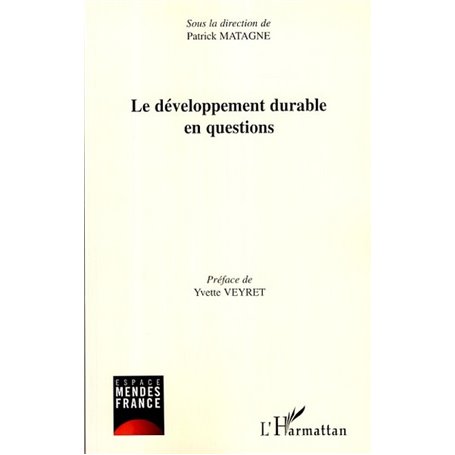 Le développement durable en questions