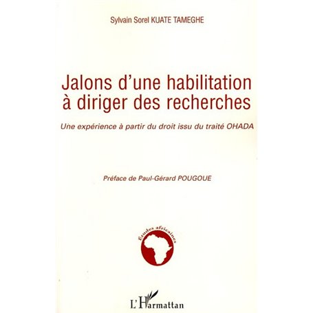 Jalons d'une habilitation à diriger des recherches