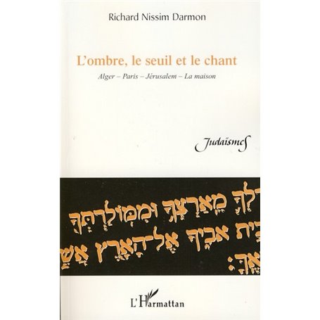 L'ombre, le seuil et le chant