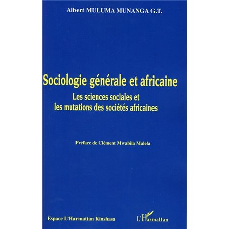 Sociologie générale et africaine