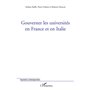Gouverner les universités en France et en Italie
