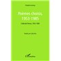 Poèmes choisis, 1953-1985