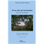 Je ne suis qu'un homme
