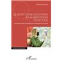 Le droit d'une éducation en alimentation pour tous