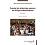 Ecouter les échos des pauvres en Afrique subsaharienne