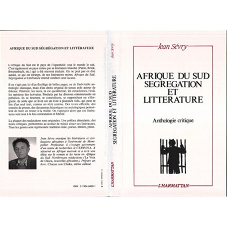 Afrique du Sud, ségrégation et littérature