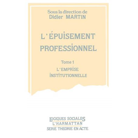 L'épuisement professionnel