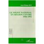 Front National en région centre 1984-1992