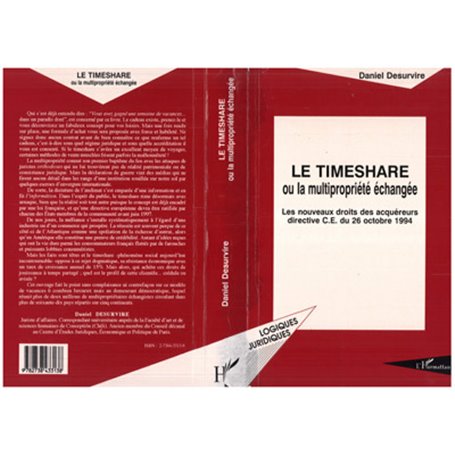 Le timeshare ou la multipropriété échangée