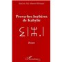 Proverbes berbères de Kabylie