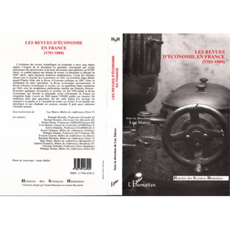 Revues d'économie en France (1751-1994)