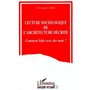 Lecture sociologique de l'architecture décrite