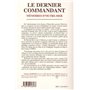Le dernier commandant