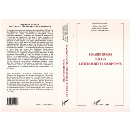 Regards russes sur les littératures francophones