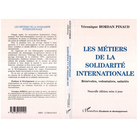 LES METIERS DE LA SOLIDARITE INTERNATIONALE