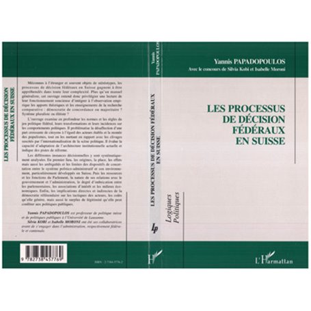 Les processus de décision fédéraux en Suisse