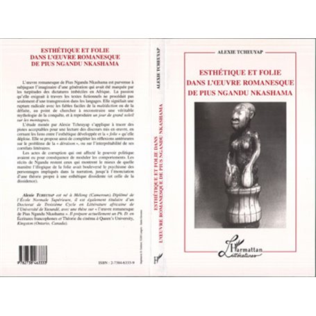 Esthétique et Folie dans l'oeuvre Romanesque de Pius Ngandu Nkhashama