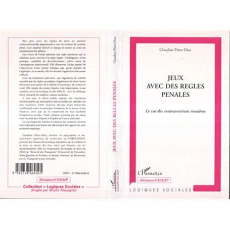 Jeux avec des Règles Pénales