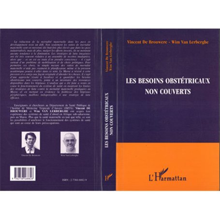 Les Besoins Obstétricaux Non Couverts