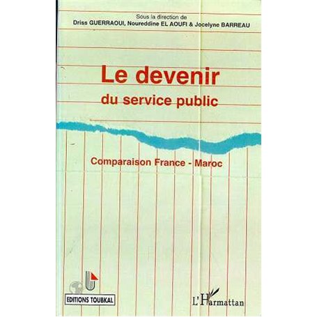LE DEVENIR DU SERVICE PUBLIC