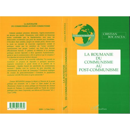 LA ROUMANIE DU COMMUNISME AU POST-COMMUNISME
