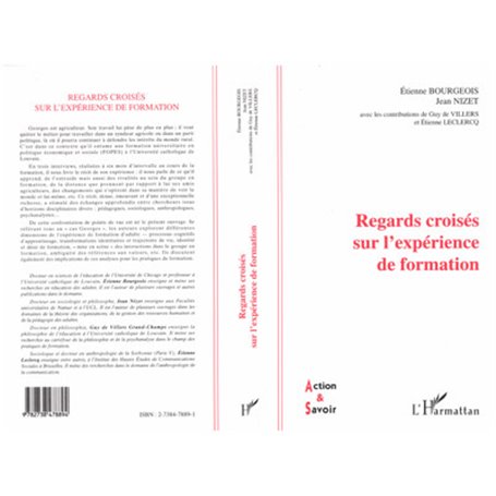 REGARDS CROISES SUR L'EXPERIENCE DE FORMATION