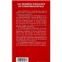 LES DERNIERS MASSACRES DU CONGO-BRAZZAVILLE (NOVEMBRE - DECEMBRE 1998)
