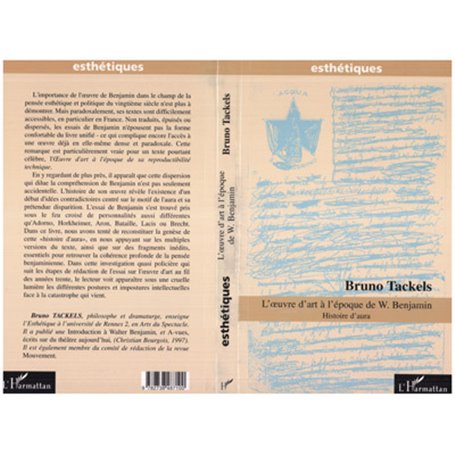 L'OEUVRE D'ART A L'EPOQUE DE W.BENJAMIN