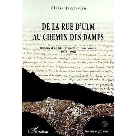 RUE (DE LA) D'ULM AU CHEMIN DES DAMES