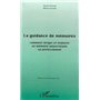 LA GUIDANCE DE MEMOIRES