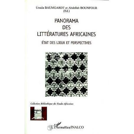 PANORAMA DES LITTERATURES AFRICAINES