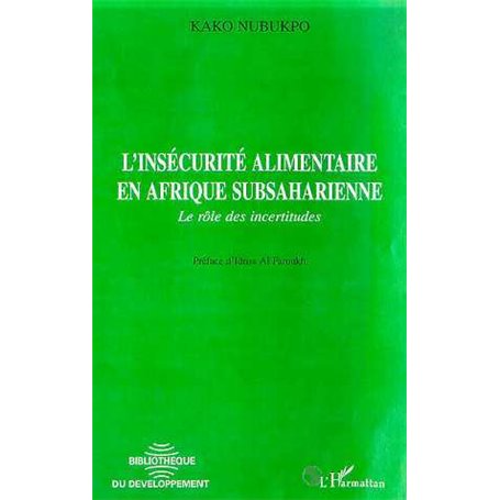 L'INSECURITE ALIMENTAIRE EN AFRIQUE SUBSAHARIENNE