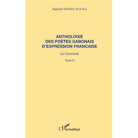 ANTHOLOGIE DES POÈTES GABONAIS D'EXPRESSION FRANCAISE