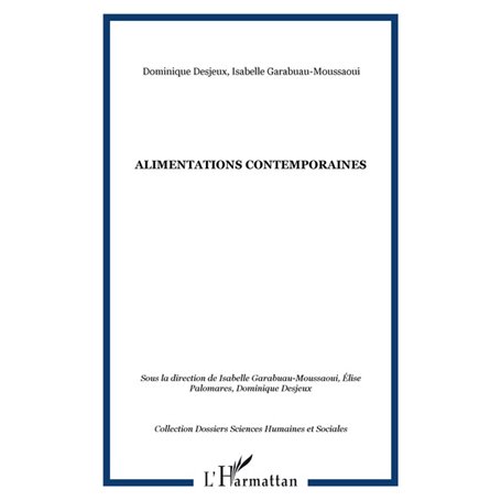 ALIMENTATIONS CONTEMPORAINES