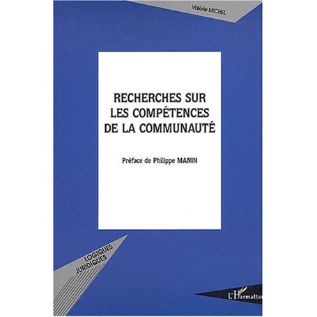 Recherches sur les compétences de la communauté